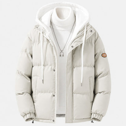 Men’s Quilted Hooded Puffer Jacket