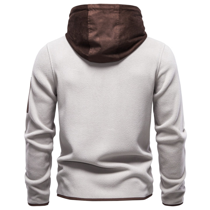 Men's Hooded Full-Zip Fleece Top