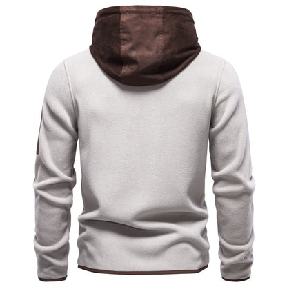 Men's Hooded Full-Zip Fleece Top