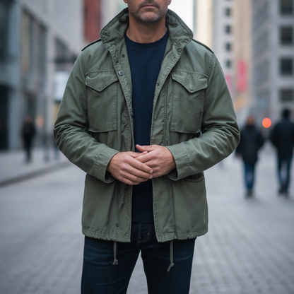 Men’s Durable Utility Field Jacket