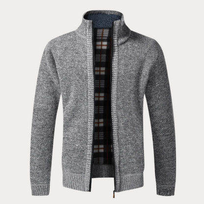 Men’s Classic Full-Zip Knit Cardigan