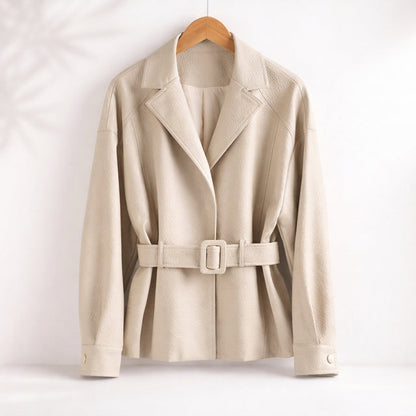 Women’s Tailored Sheepskin Leather Jacket