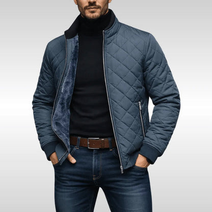 Men’s Relaxed Hooded Quilted Jacket