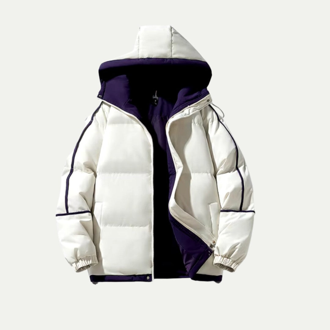 Men’s Longline Hooded Insulated Winter Parka