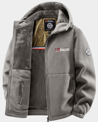 Men’s Deep-Pile Fleece Full-Zip Jacket