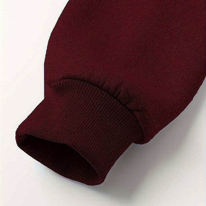 Men’s Plush-Lined Stretch Hooded Winter Jacket