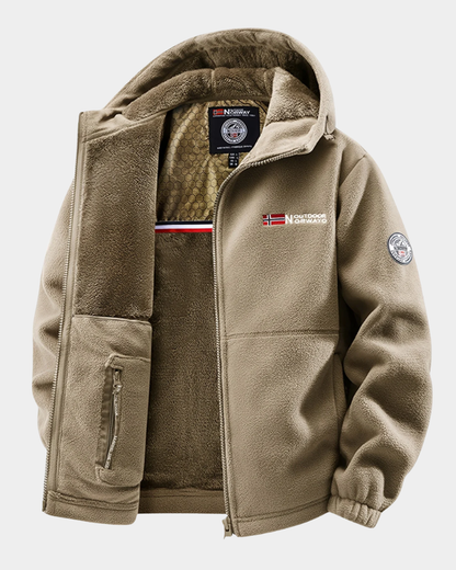 Men’s Deep-Pile Fleece Full-Zip Jacket