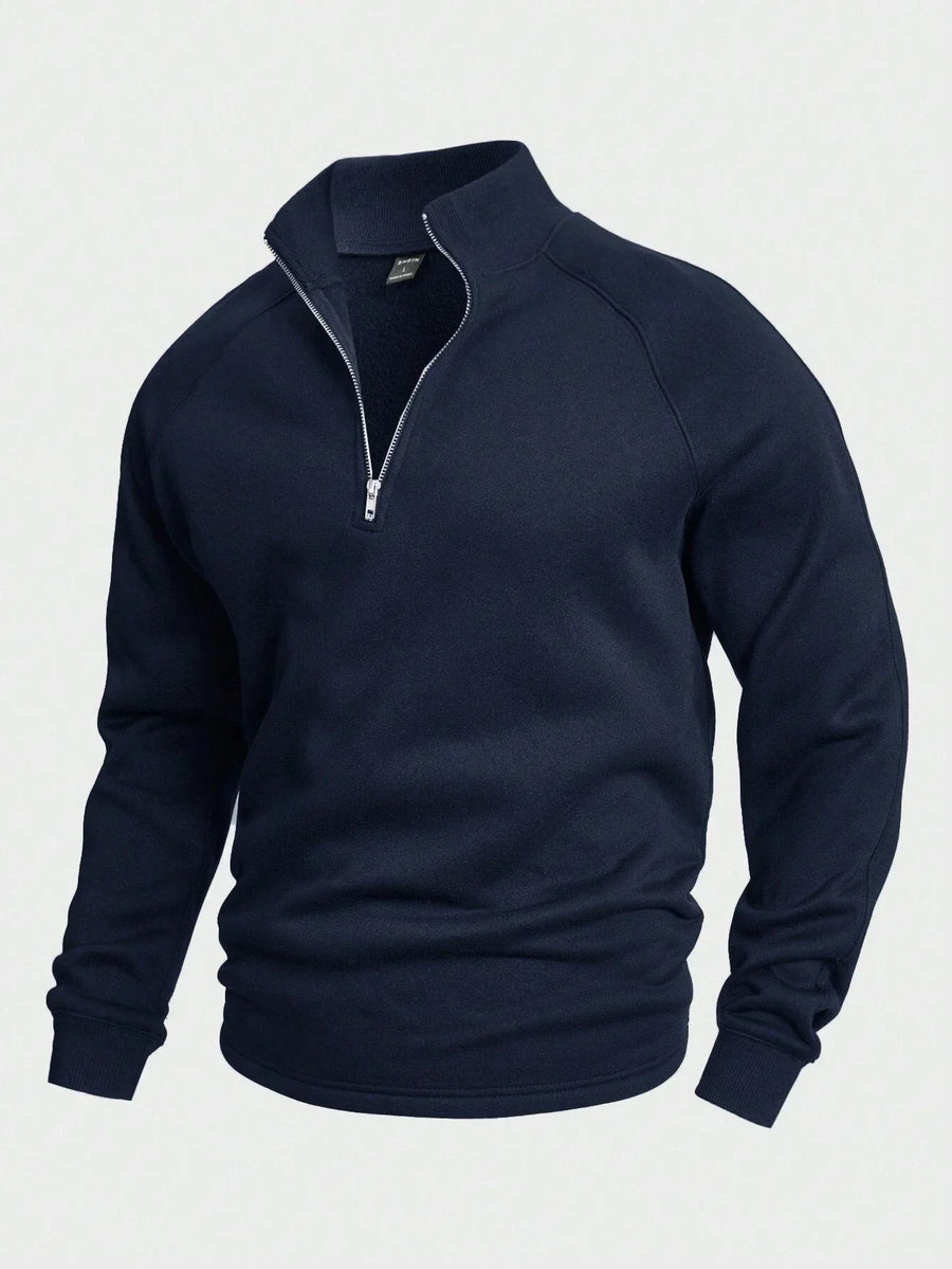 Men’s Breathable Half-Zip Performance Knit Pullover