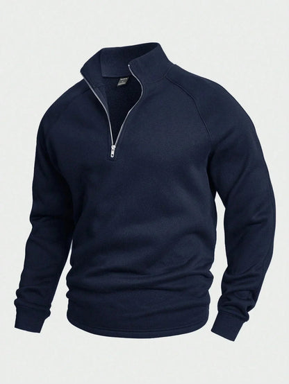 Men’s Breathable Half-Zip Performance Knit Pullover