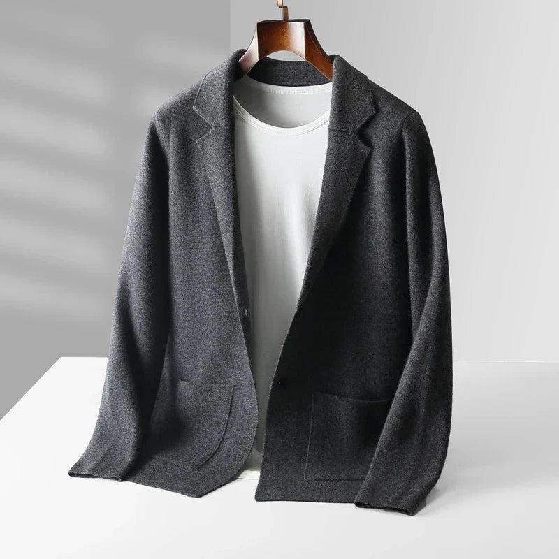 Men’s Pure Cashmere Tailored Button Cardigan