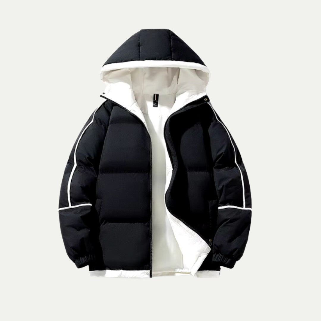 Men’s Longline Hooded Insulated Winter Parka