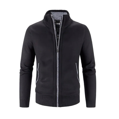 Men’s Refined Full-Zip Knit Cardigan
