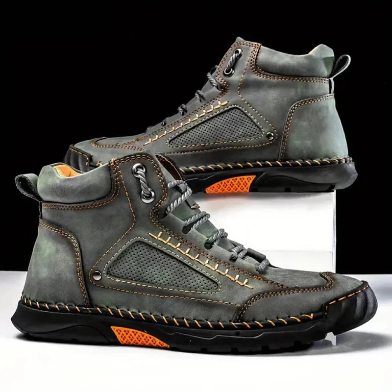 Men’s Waterproof Hiking Boots with Orthopedic Arch Support