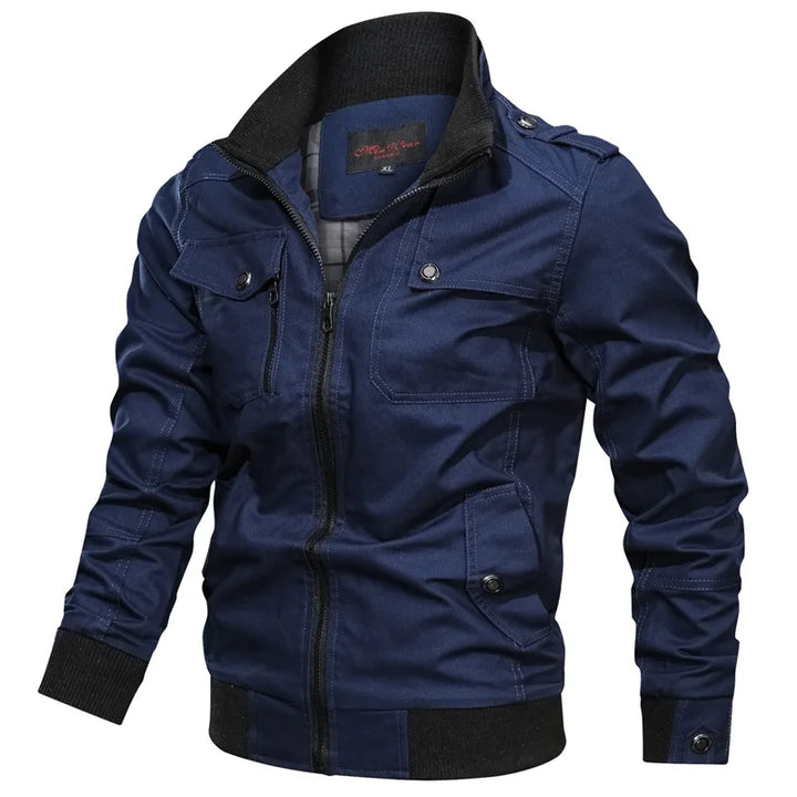 Men’s Cotton Utility Bomber Jacket