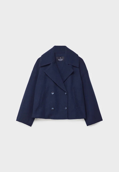 Women’s Lightweight Double-Breasted Short Jacket for Summer