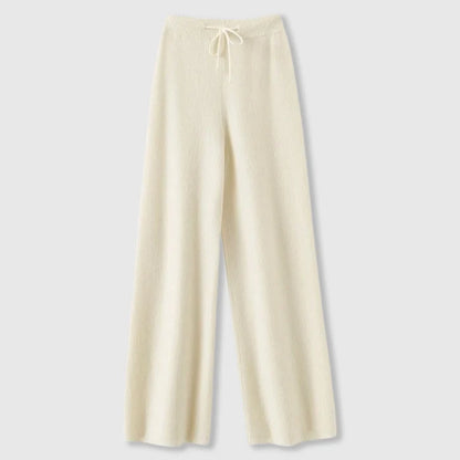 Women’s Cashmere-Blend Wide-Leg Lounge Trousers