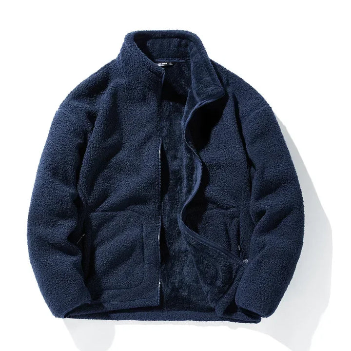 Men’s Relaxed Fit Fleece Zip Jacket