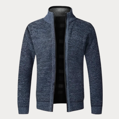 Men’s Classic Full-Zip Knit Cardigan