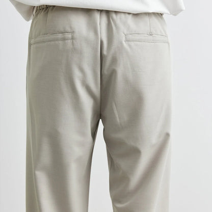 Men’s Relaxed Cotton-Linen Straight-Leg Trousers