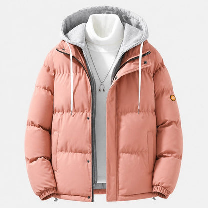 Men’s Quilted Hooded Puffer Jacket