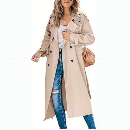 Women’s Longline Transitional Trench Coat