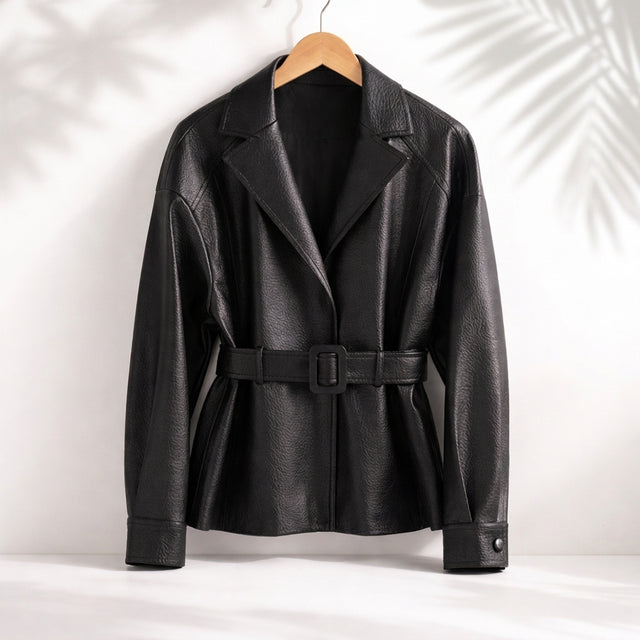 Women’s Tailored Sheepskin Leather Jacket