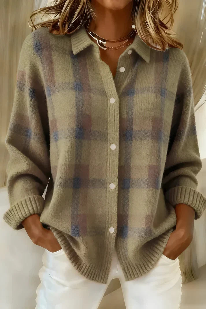 Women’s Longline Open-Front Cardigan with Elegant Relaxed Fit