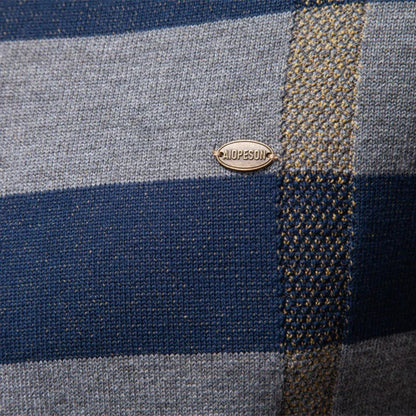 Men’s Diamond Pattern Crewneck Knit Sweater