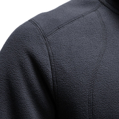 Men's Stand-Collar Full-Zip Fleece Jacket