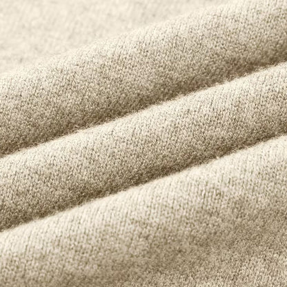 Men’s Medium-Stretch V-Neck Winter Knit Pullover