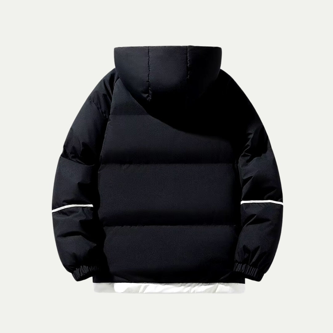 Men’s Longline Hooded Insulated Winter Parka