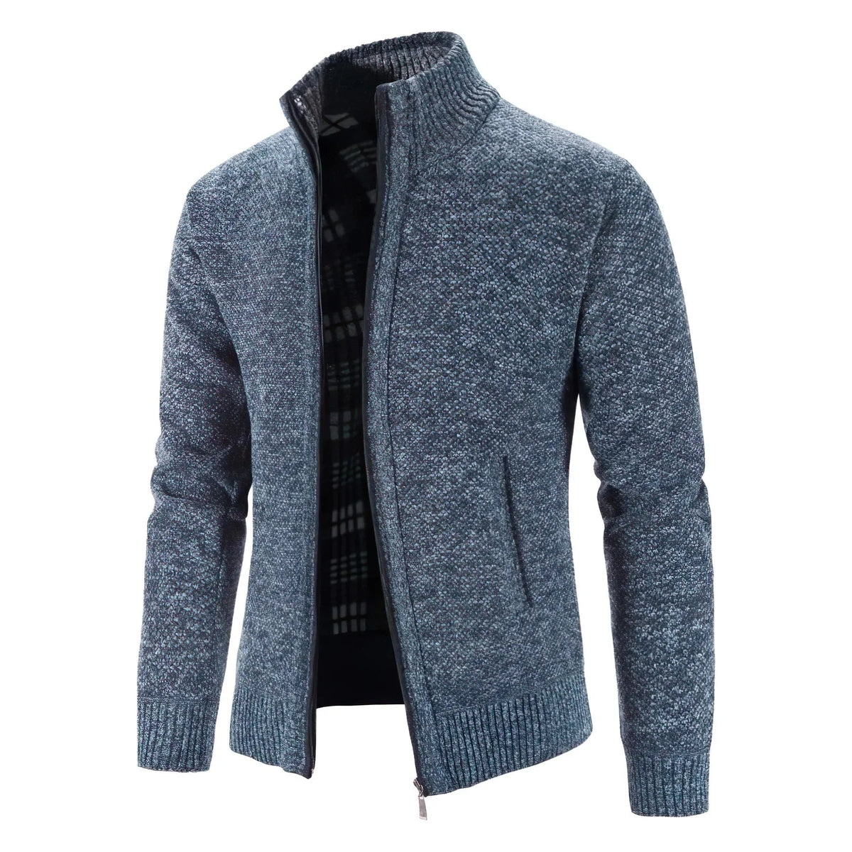 Men’s Refined Full-Zip Knit Cardigan