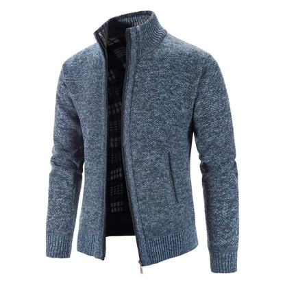 Men’s Refined Full-Zip Knit Cardigan