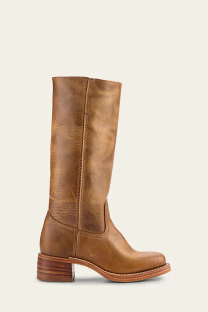 Women’s Slim-Fit Knee-High Boots with Structured Supportive Sole