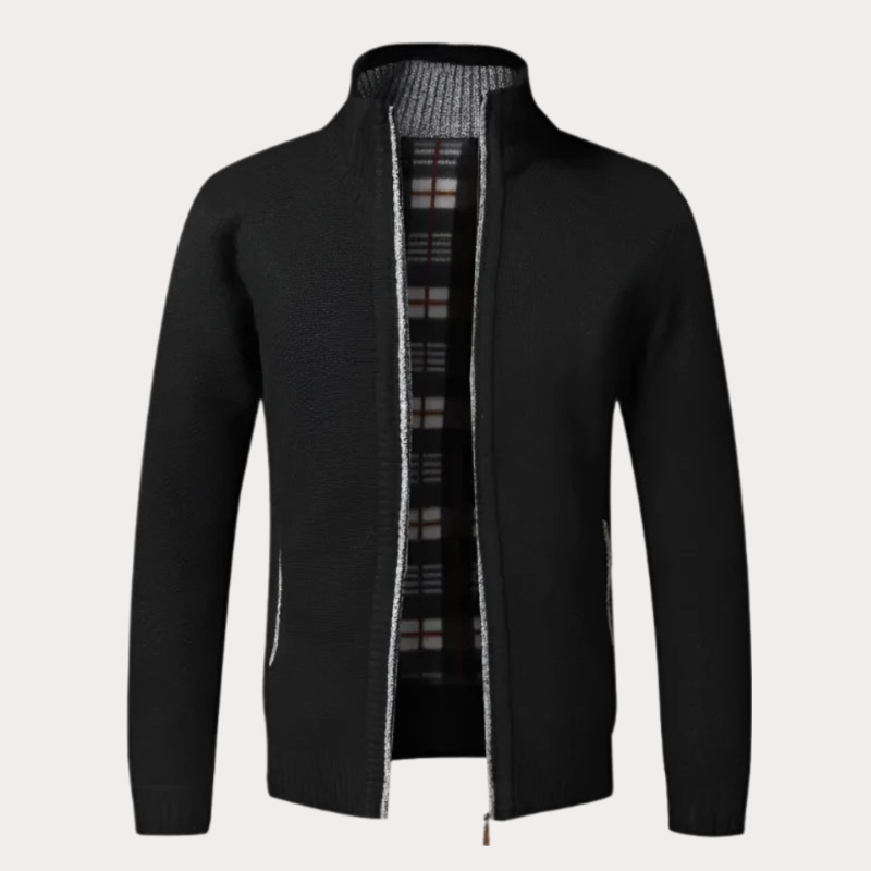 Men’s Classic Full-Zip Knit Cardigan