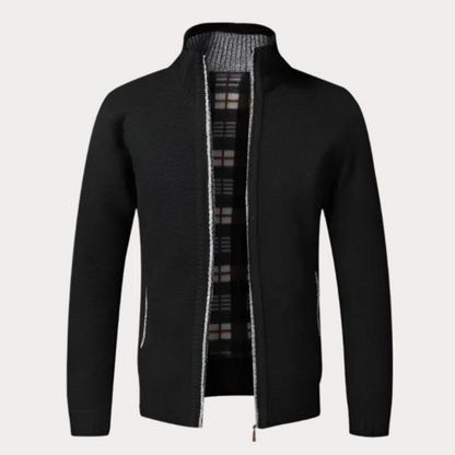 Men’s Classic Full-Zip Knit Cardigan