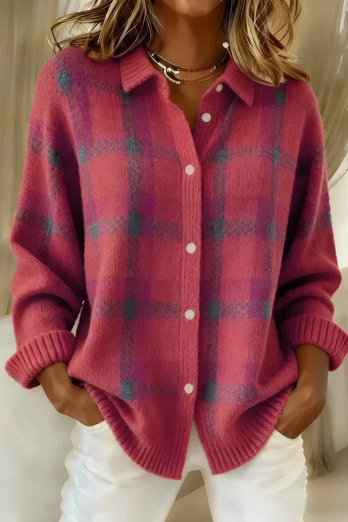 Women’s Longline Open-Front Cardigan with Elegant Relaxed Fit