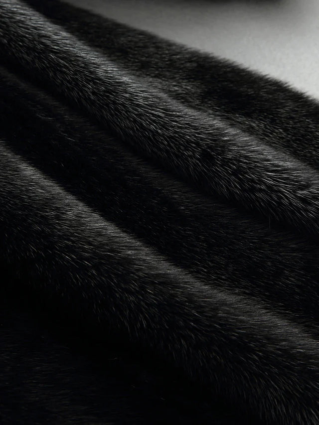 Women’s Long Faux Fur Hooded Coat
