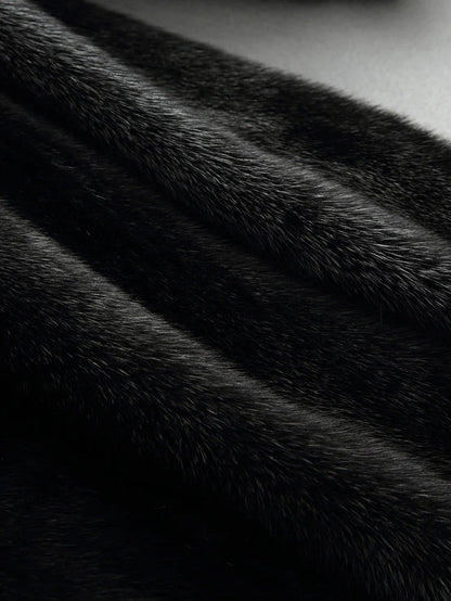 Women’s Long Faux Fur Hooded Coat