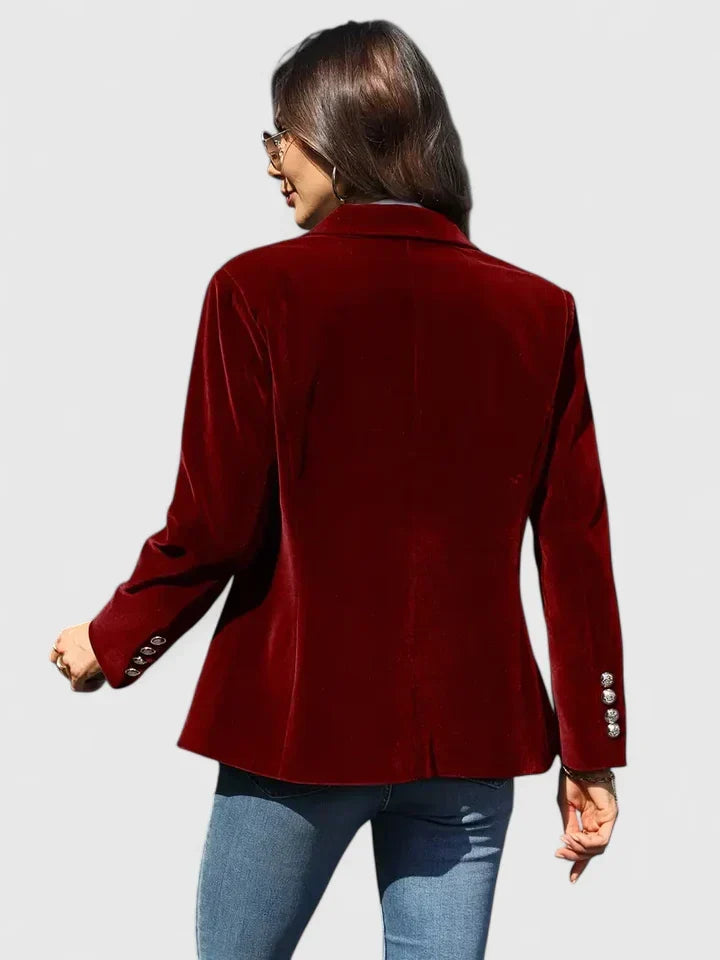 Women’s Tailored Blazer with Classic Silhouette for Business and Casual Wear