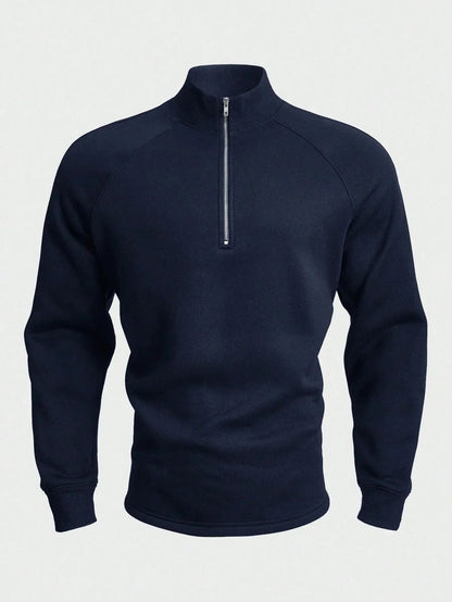 Men’s Breathable Half-Zip Performance Knit Pullover