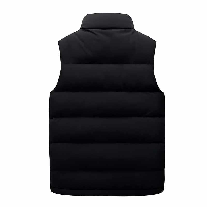 Men’s Lightweight Quilted Stand-Collar Zip Vest