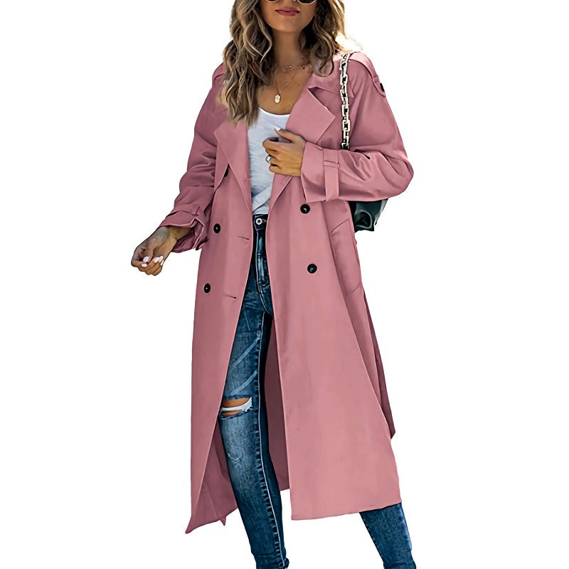 Women’s Longline Transitional Trench Coat