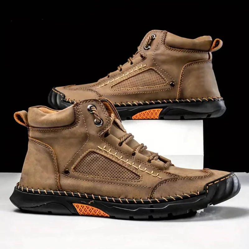 Men’s Waterproof Hiking Boots with Orthopedic Arch Support