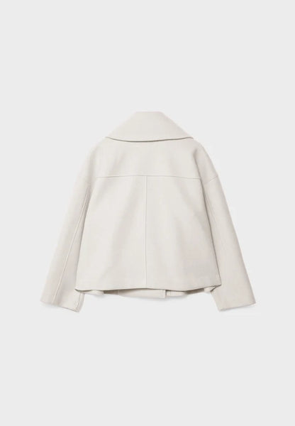 Women’s Lightweight Double-Breasted Short Jacket for Summer