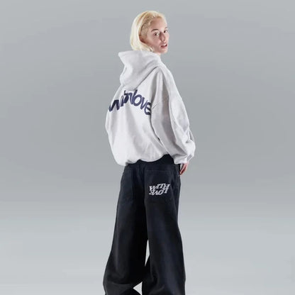 Women’s Minimalist Cotton Blend Pullover Hoodie for Everyday Wear