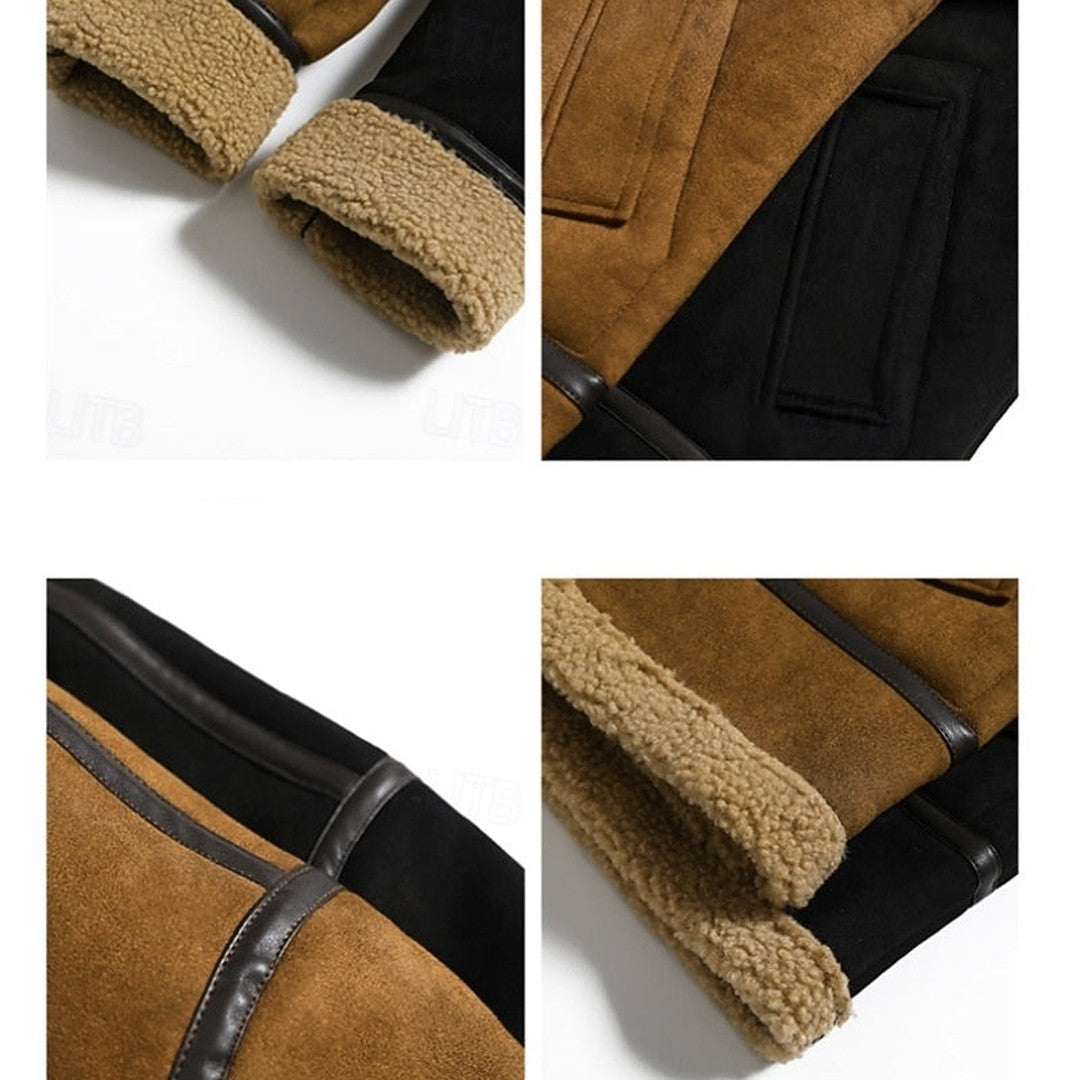Men’s Classic Boxy Aviator Zip Jacket