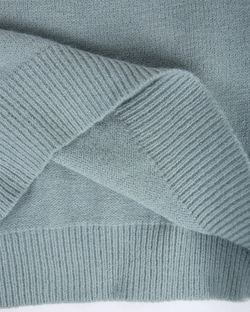 Women’s Scandinavian Pattern Relaxed Knit Sweater