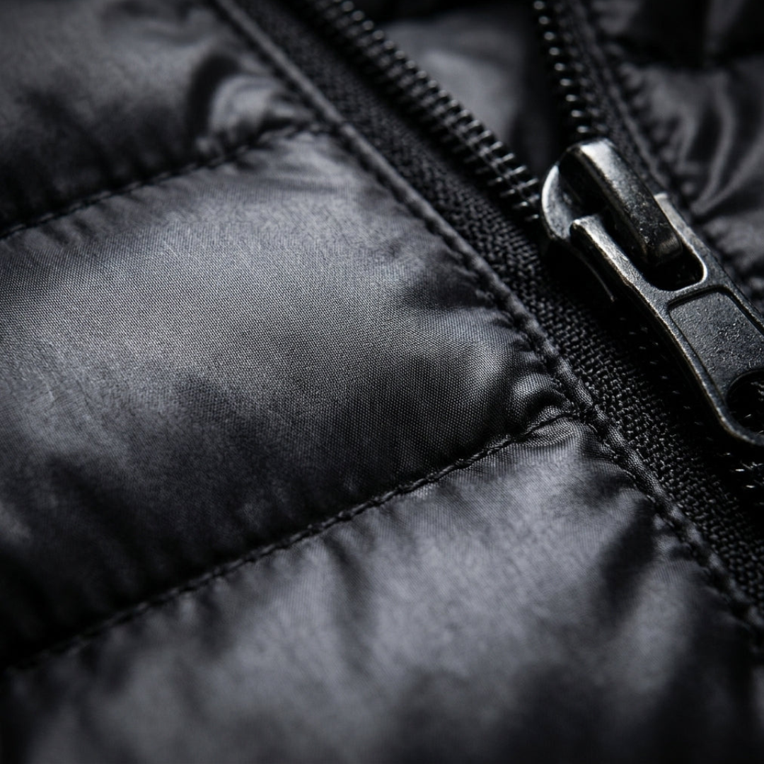 Men’s Slim Quilted Hooded Puffer Jacket
