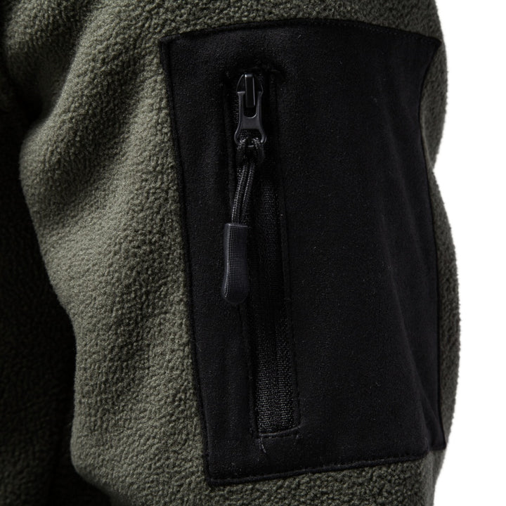 Men's Hooded Full-Zip Fleece Top